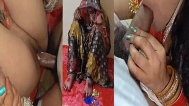शर्मीली दुल्हन को लण्ड चूसना सीखा दिया