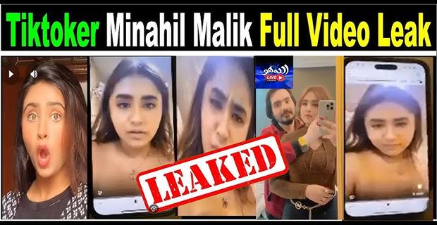पाकिस्तानी टिकटॉक स्टार मिनाहिल मलिक (minahil malik sex mms) वीडियो
