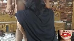 कमर तोड चुदाई पलंग पर